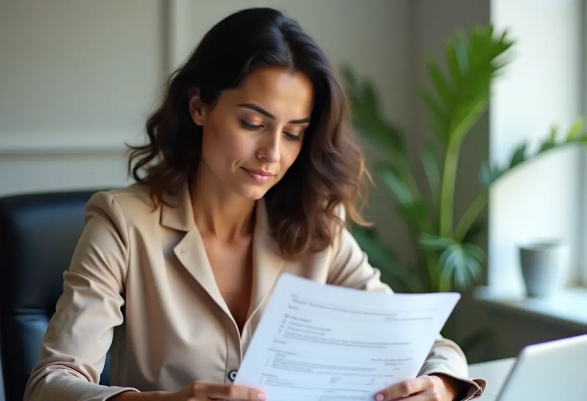 Mulher de negócios brasileira planejando a sucessão da sua empresa MEI.