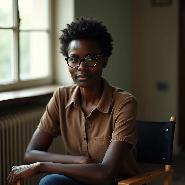 Mulher negra como diretora de cinema