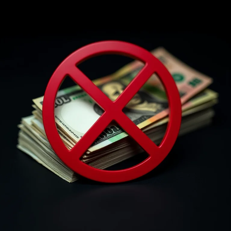 Notas de Real com uma placa de 'limite' parcialmente visível, simbolizando o limite de faturamento do MEI.