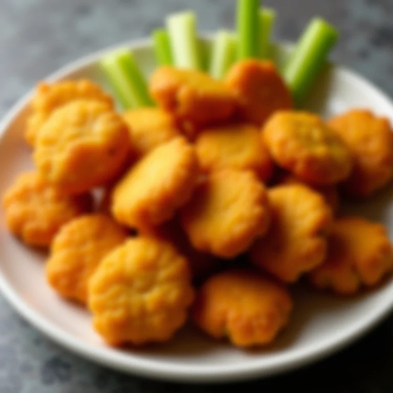 Nuggets de frango caseiros e saudáveis