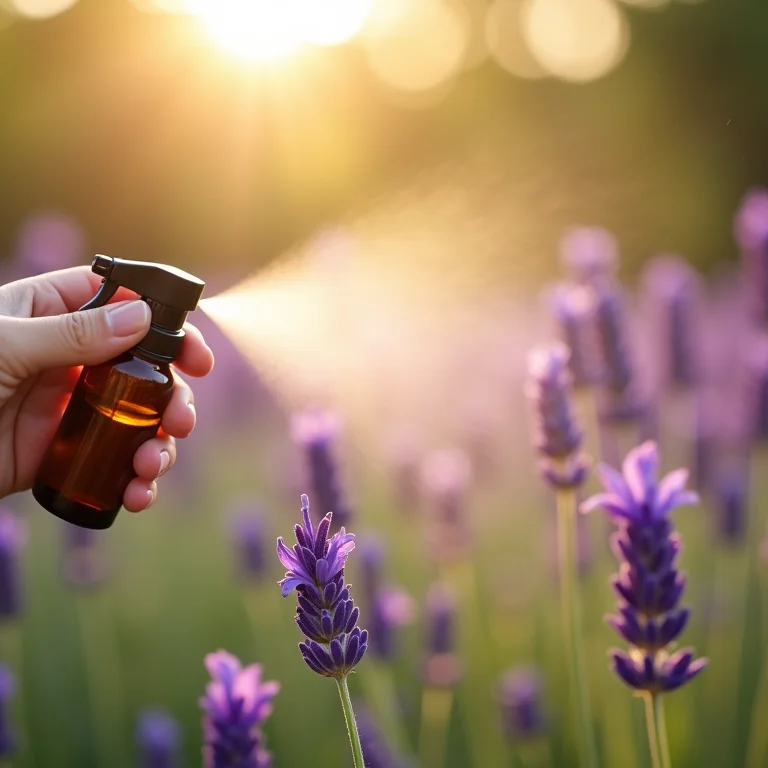 Óleo essencial de lavanda como repelente natural