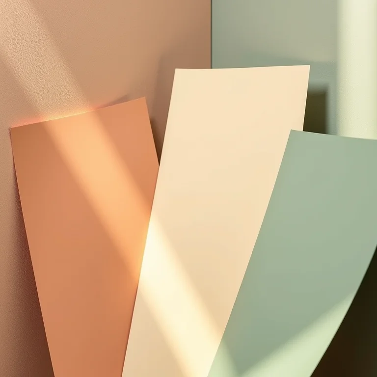 Paleta de cores harmônicas para sala e jantar integradas