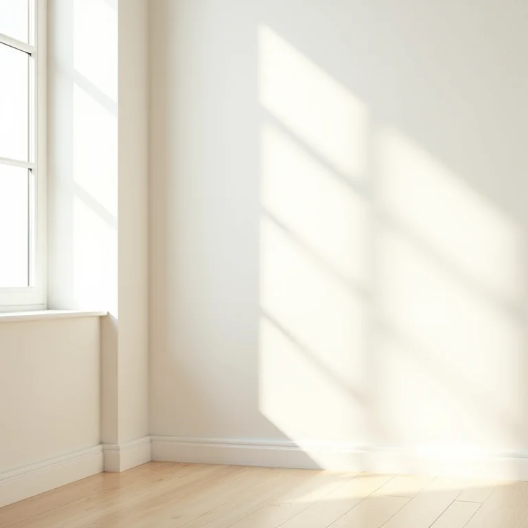 Paredes claras ampliando sala pequena