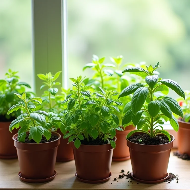 Plantas ideais para cultivar em horta de sistema de mechas