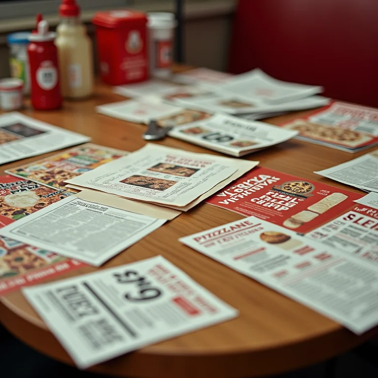 Poluição visual em pizzaria