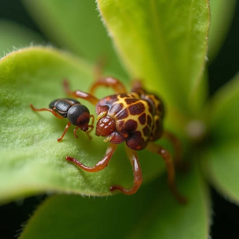 Pragas comuns em orquídeas: pulgões, cochonilhas e escamas.