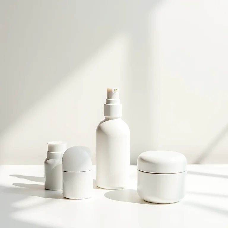 Produtos de alta qualidade dispostos sobre uma superfície