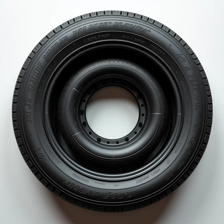 Representação visual da diferença entre pneus com e sem câmara de ar.