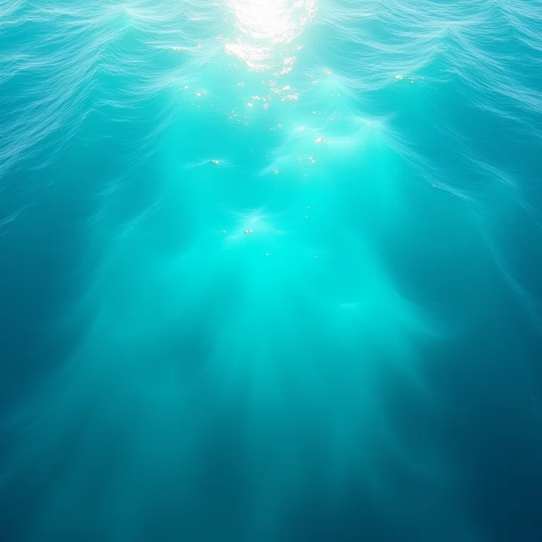 Representação visual das correntes oceânicas no Giro do Pacífico Sul.