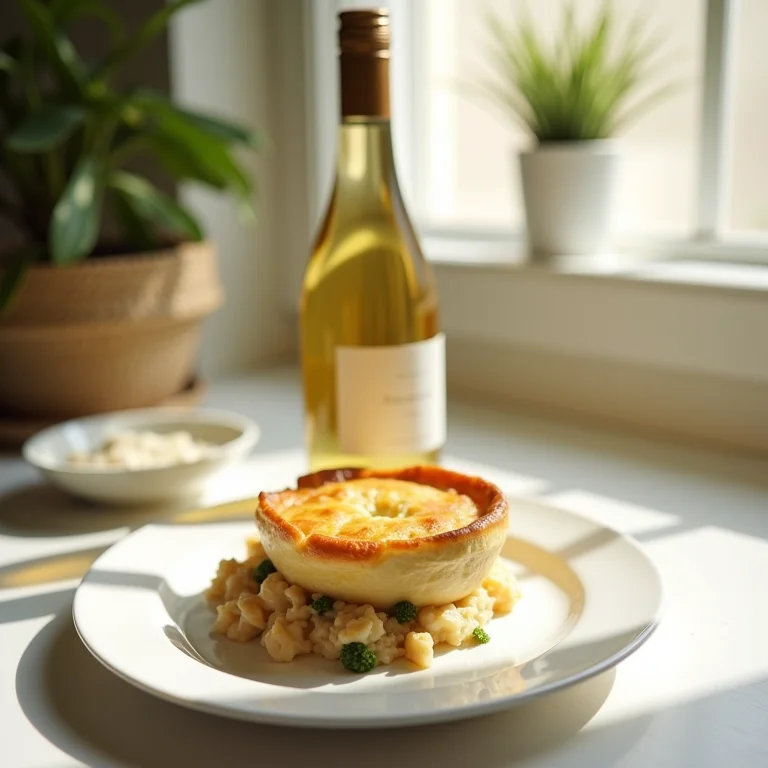 Sugestão de harmonização: torta de frango com vinho Chardonnay