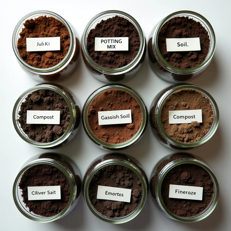 Tipos de terra para horta em garrafa PET.