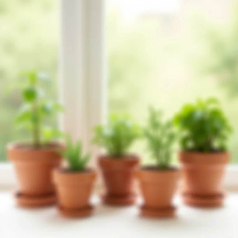 Tipos de vasos para horta em apartamento