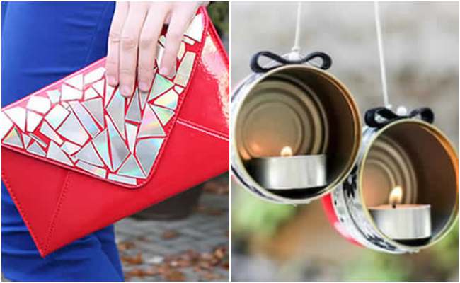 artesão em reciclagem criativa mei