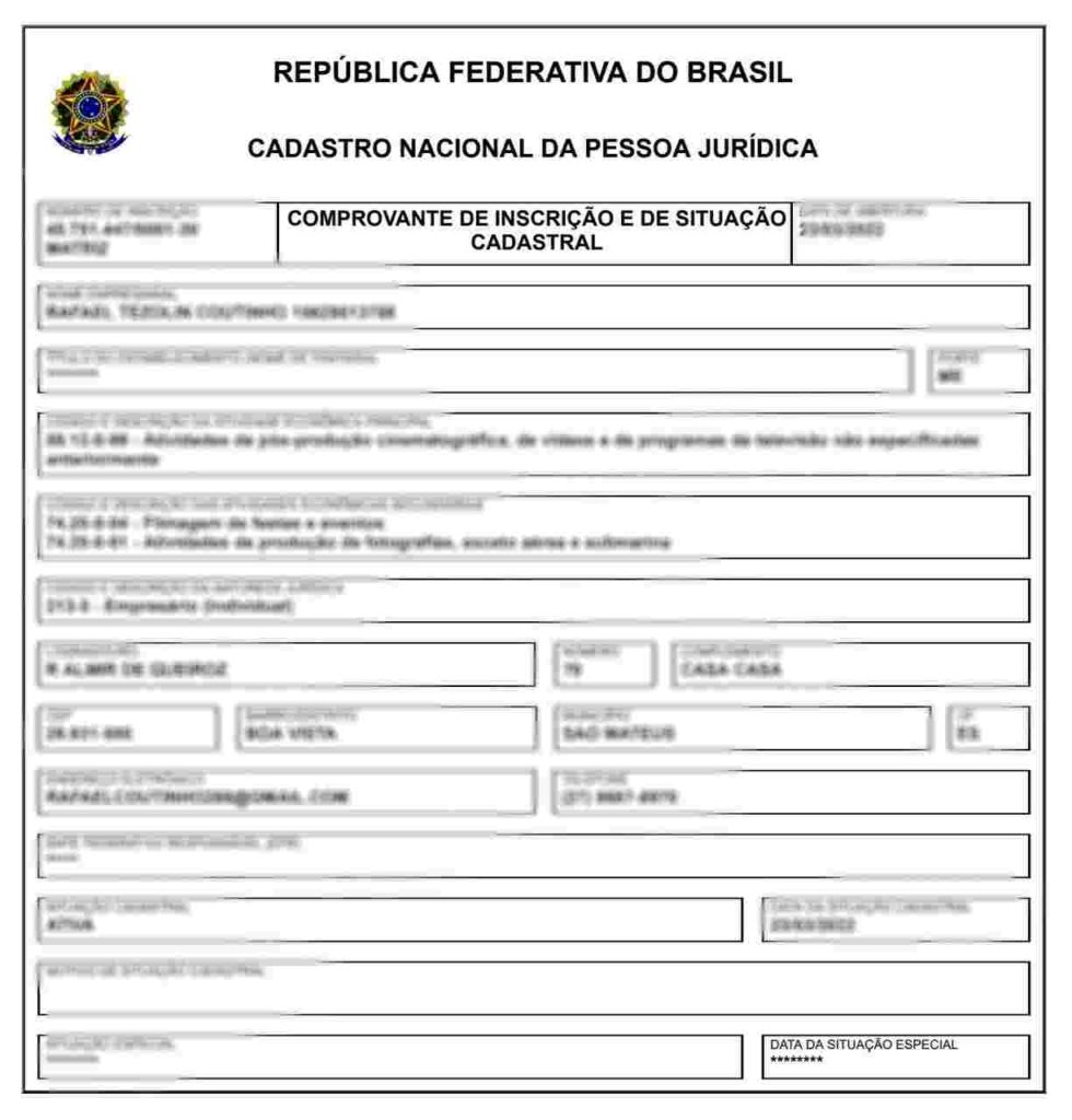 como comprovar endereço para abrir MEI