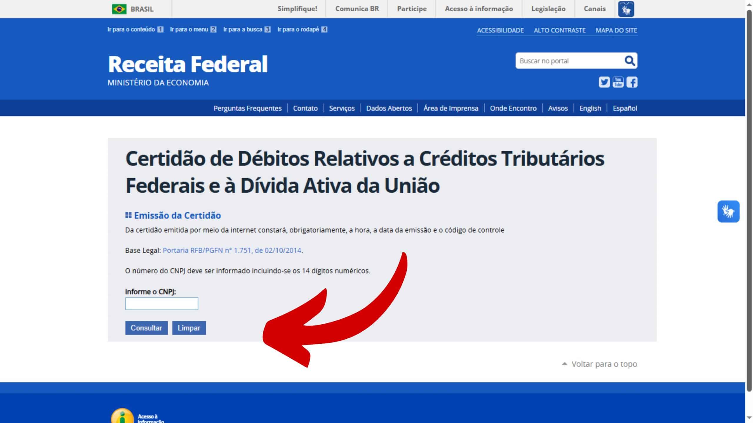 Afinal, o que é essa tal Certidão Negativa de Débitos? - inspiração 2
