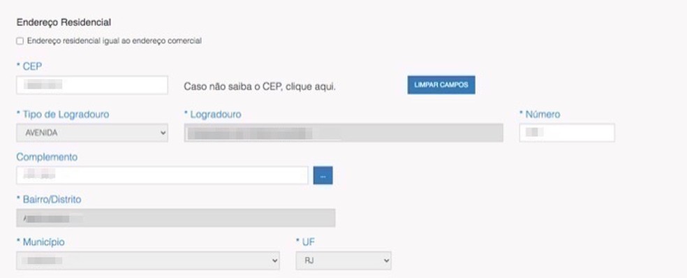 Preenchendo o Formulário de Alteração com Atenção - inspiração 1