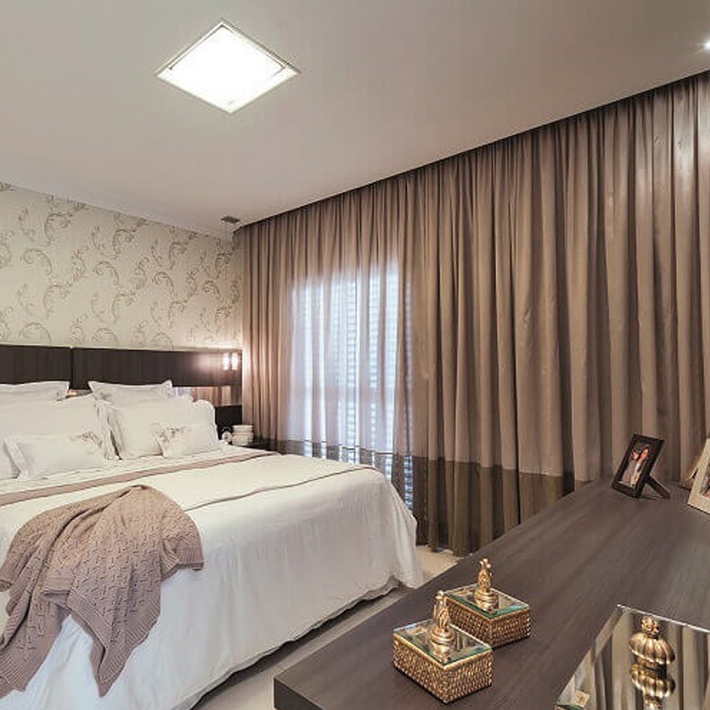 Modelos Versáteis: Varões Simples x Trilhos Embutidos - inspiração 2