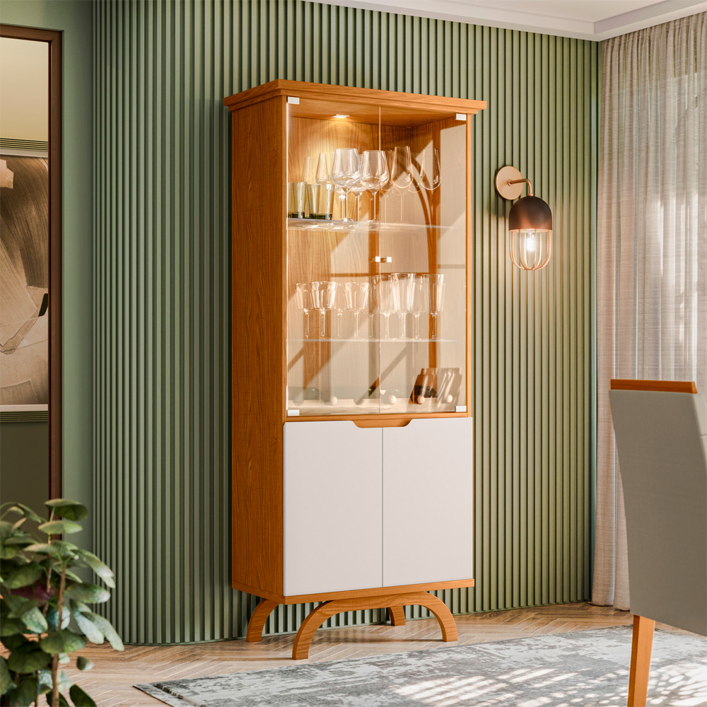 Estilos Que Definem Sua Cristaleira: Do Clássico ao Contemporâneo - inspiração 1