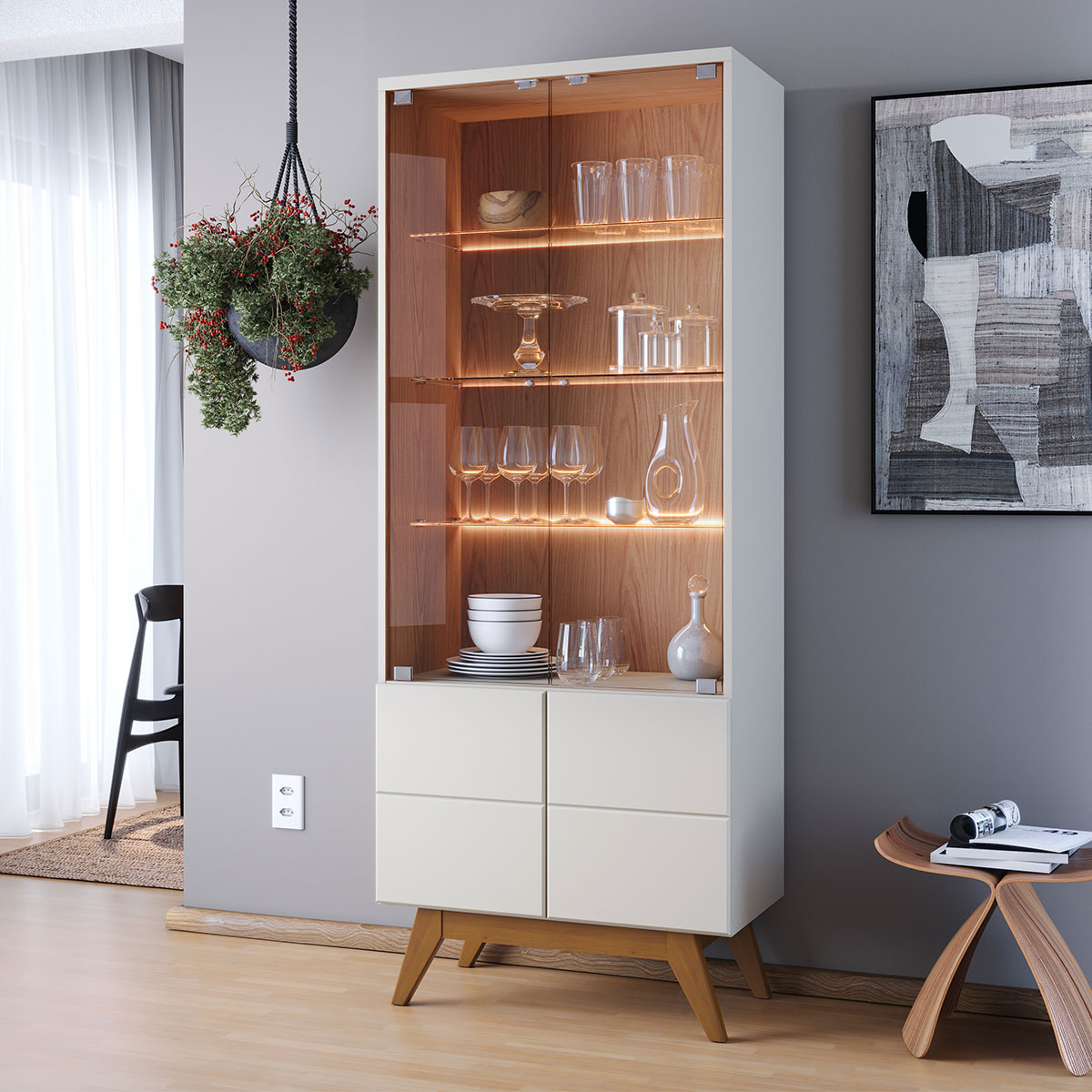 Materiais Que Contam Histórias: Madeira, Metal e Acrílico em Destaque - inspiração 2