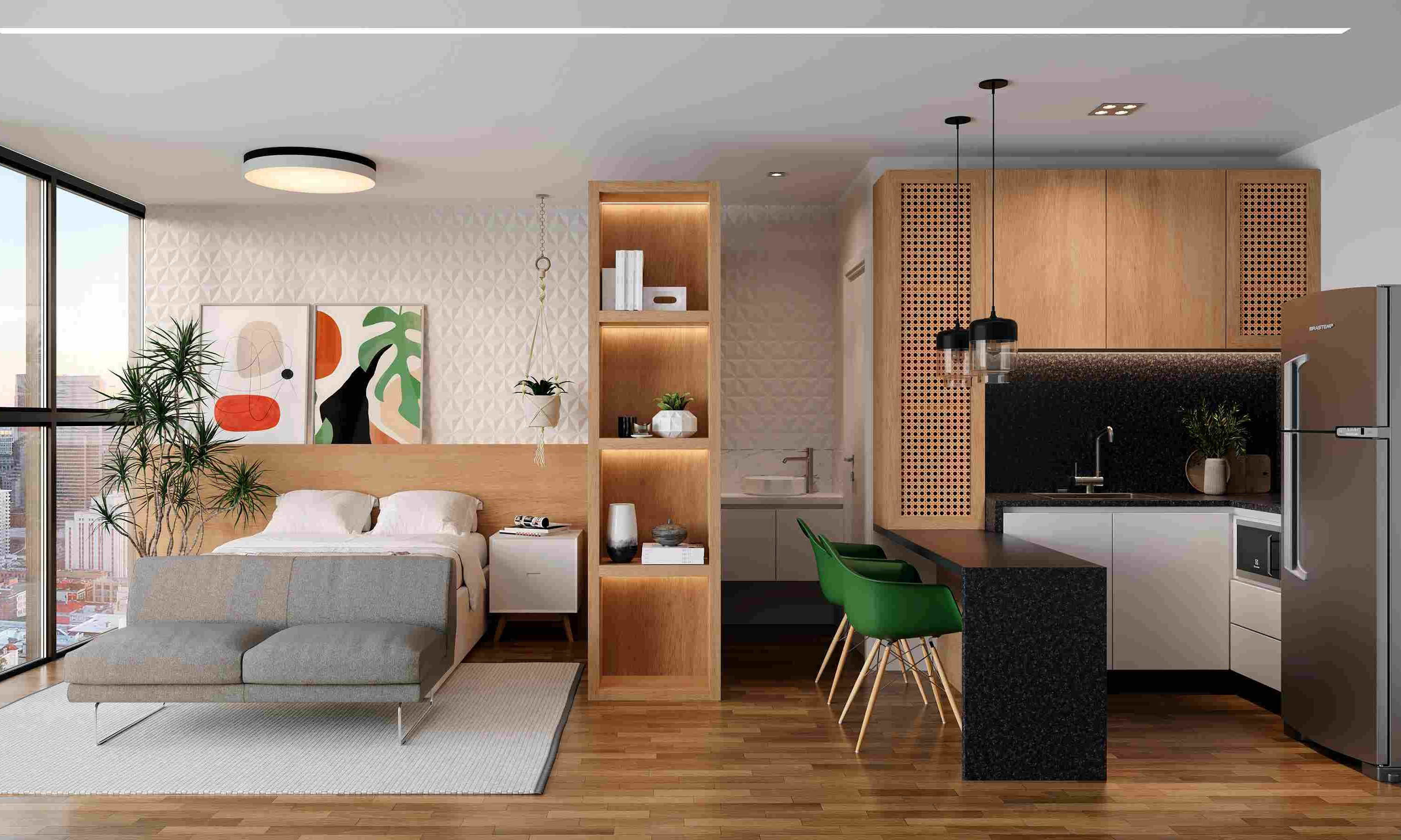 Toques de Verde: A Natureza Dentro do Seu Lar - inspiração 2