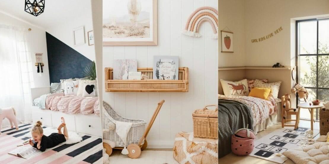 decoração de quarto infantil feminino