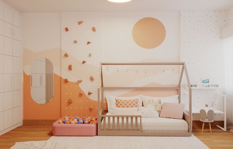 decoração de quarto infantil feminino