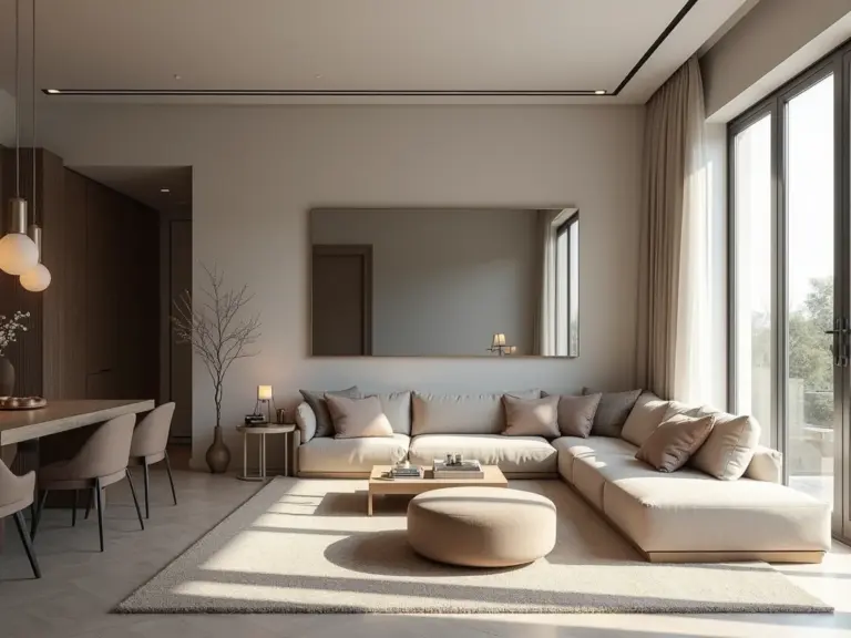 Sala de Estar e Jantar Integradas: Espelhos para Ampliar e Decorar