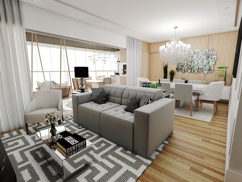 Estampas Geométricas: Modernidade e Ordem para Seus Espaços - inspiração 1