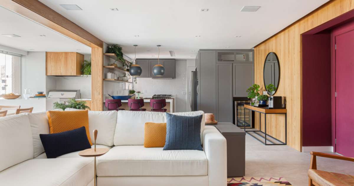 O Tapete como Pano de Fundo: Destaque para os Móveis e a Arquitetura - inspiração 1