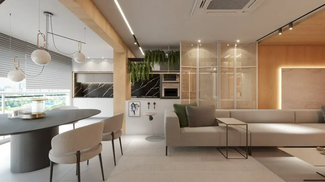 O Poder dos Tapetes: Delimitando Espaços Sem Criar Barreiras Físicas - inspiração 2