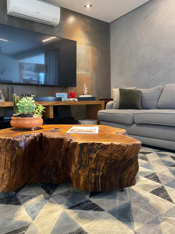 Como escolher tecidos naturais para sala rústica