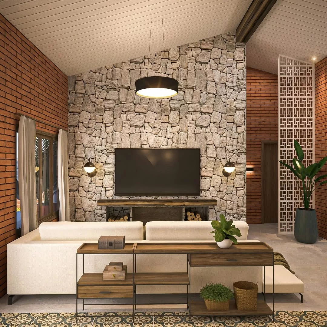 Como escolher tecidos naturais para sala rústica