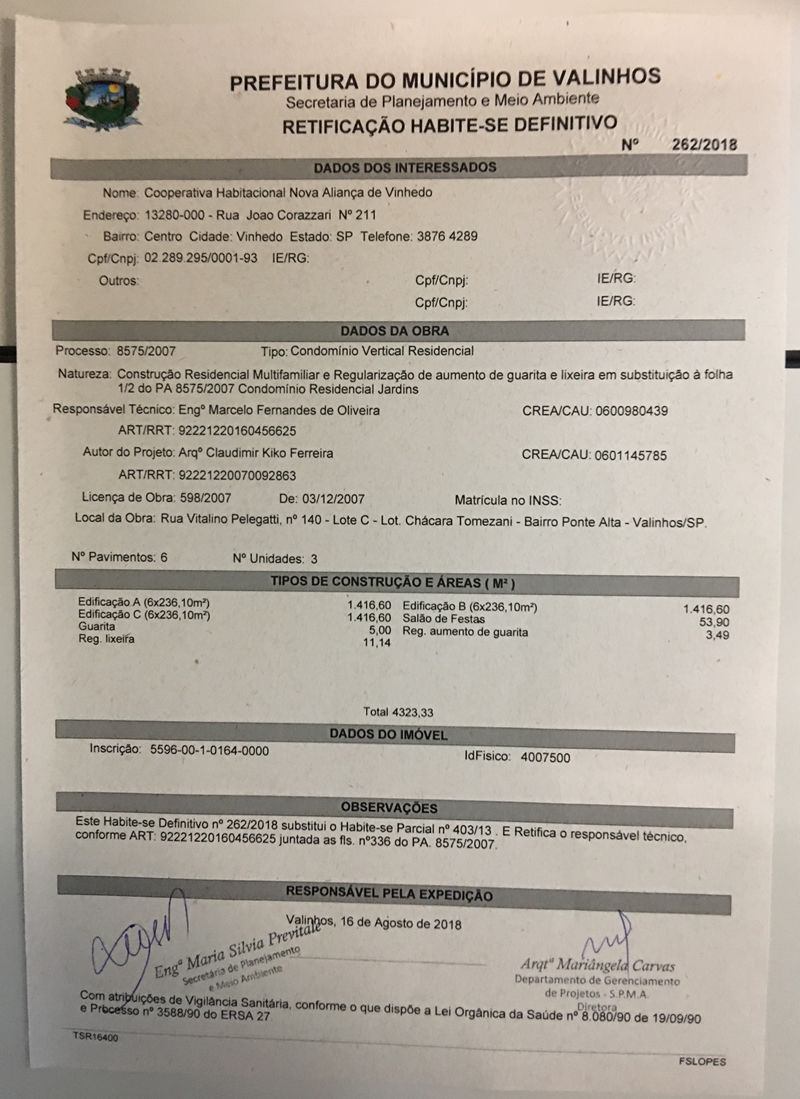 Como iniciar o processo para conseguir o seu Habite-se? - inspiração 2