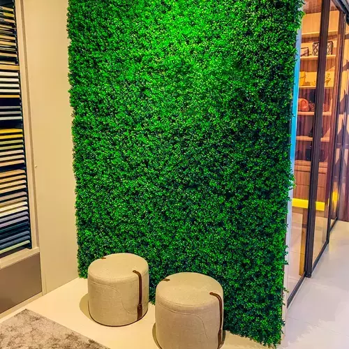 Jardim Vertical Artificial: Beleza Duradoura em Qualquer Espaço - inspiração 1
