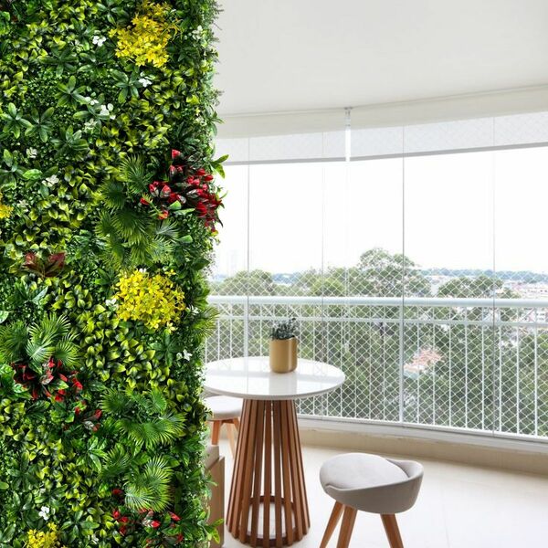 Jardim Vertical Artificial: Beleza Duradoura em Qualquer Espaço - inspiração 2
