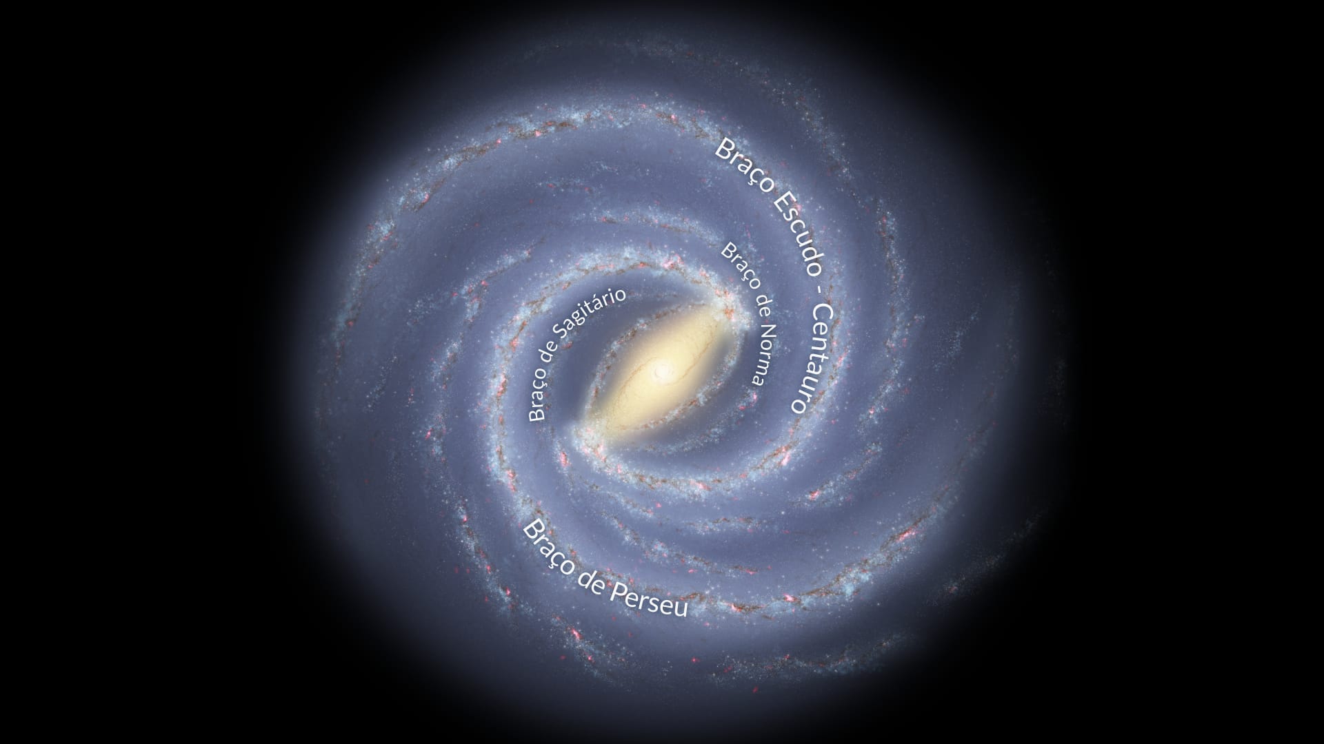 Estrutura da Via Láctea: Do Disco ao Bojo Central - inspiração 2