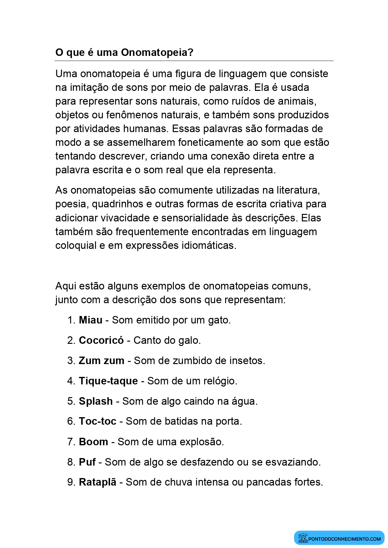 Onomatopeias Divertidas para Aprender Portugu锚s com Crian莽as