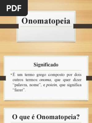 A Import芒ncia das Onomatopeias na Literatura Infantil