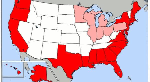 qual o país com a maior costa marítima