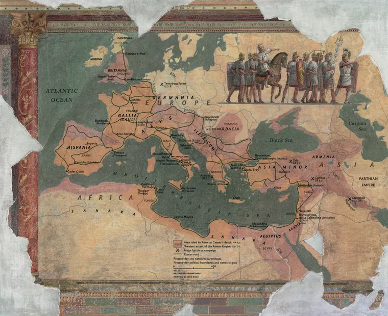 Divisão do Império: A Criação de Dois Centros de Poder - inspiração 2