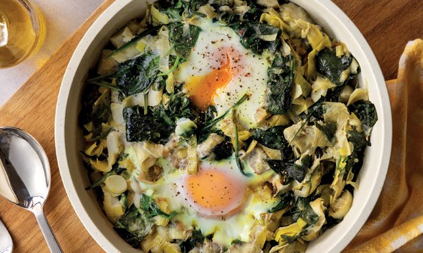 Ovos Mexidos Cremosos com Espinafre Fresco - inspiração 2