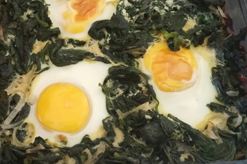 Sopa Creme de Espinafre com Ovo de Gema Mole - inspiração 2