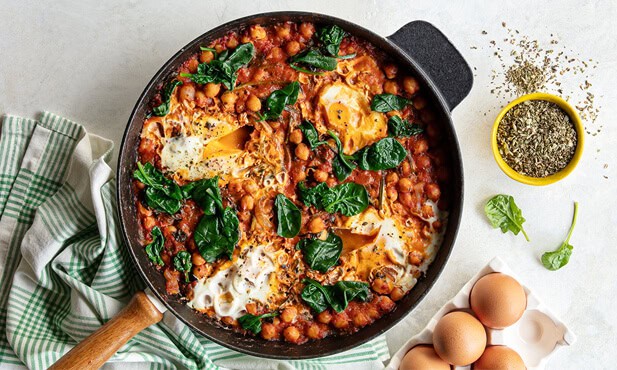 Panquecas Proteicas com Espinafre na Massa - inspiração 1