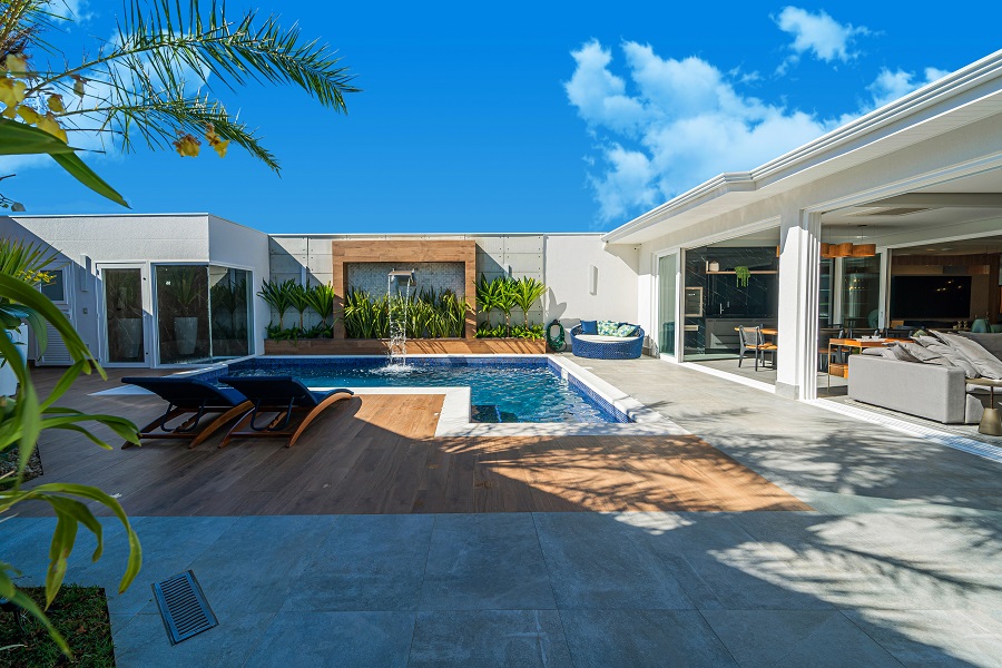 reforma de área de lazer