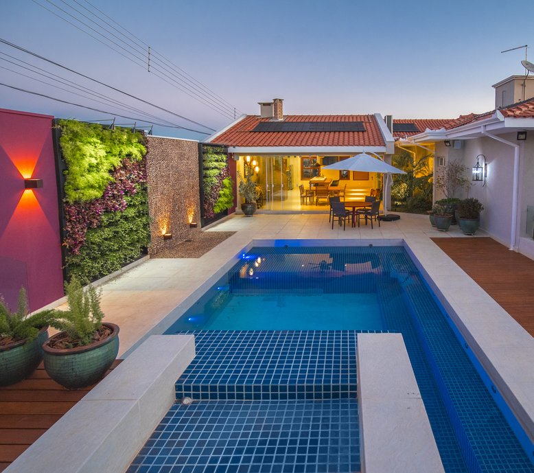 reforma de área de lazer