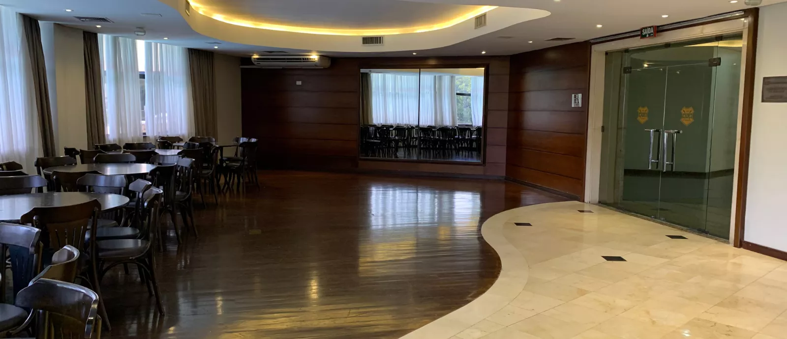 reforma de salão de festas