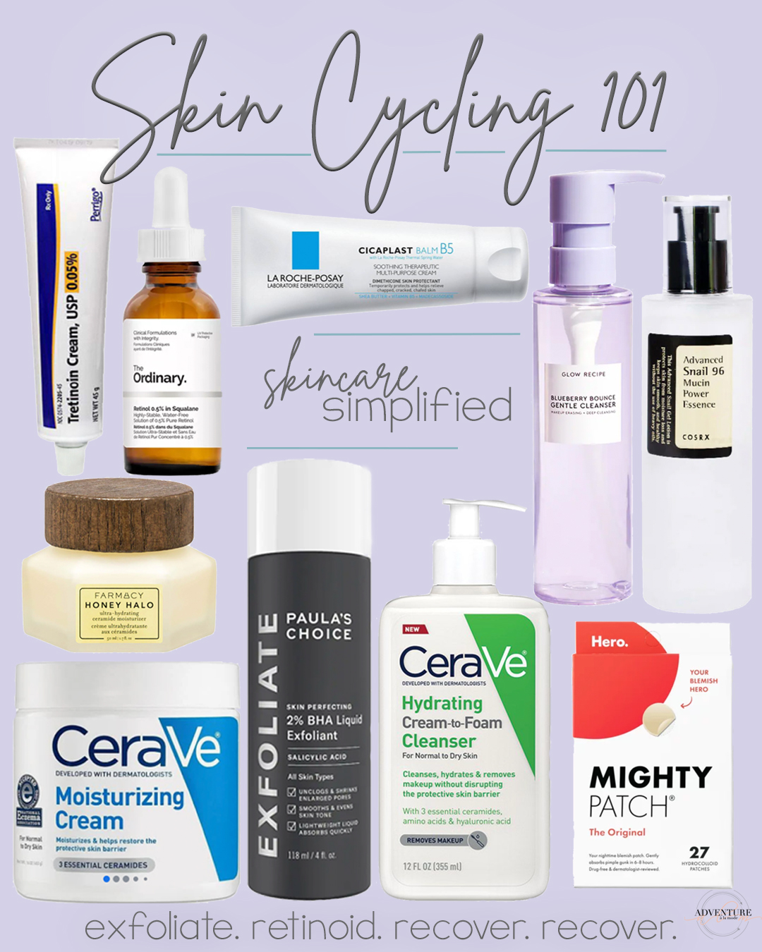 Guia Completo de Ácidos para Skin Cycling