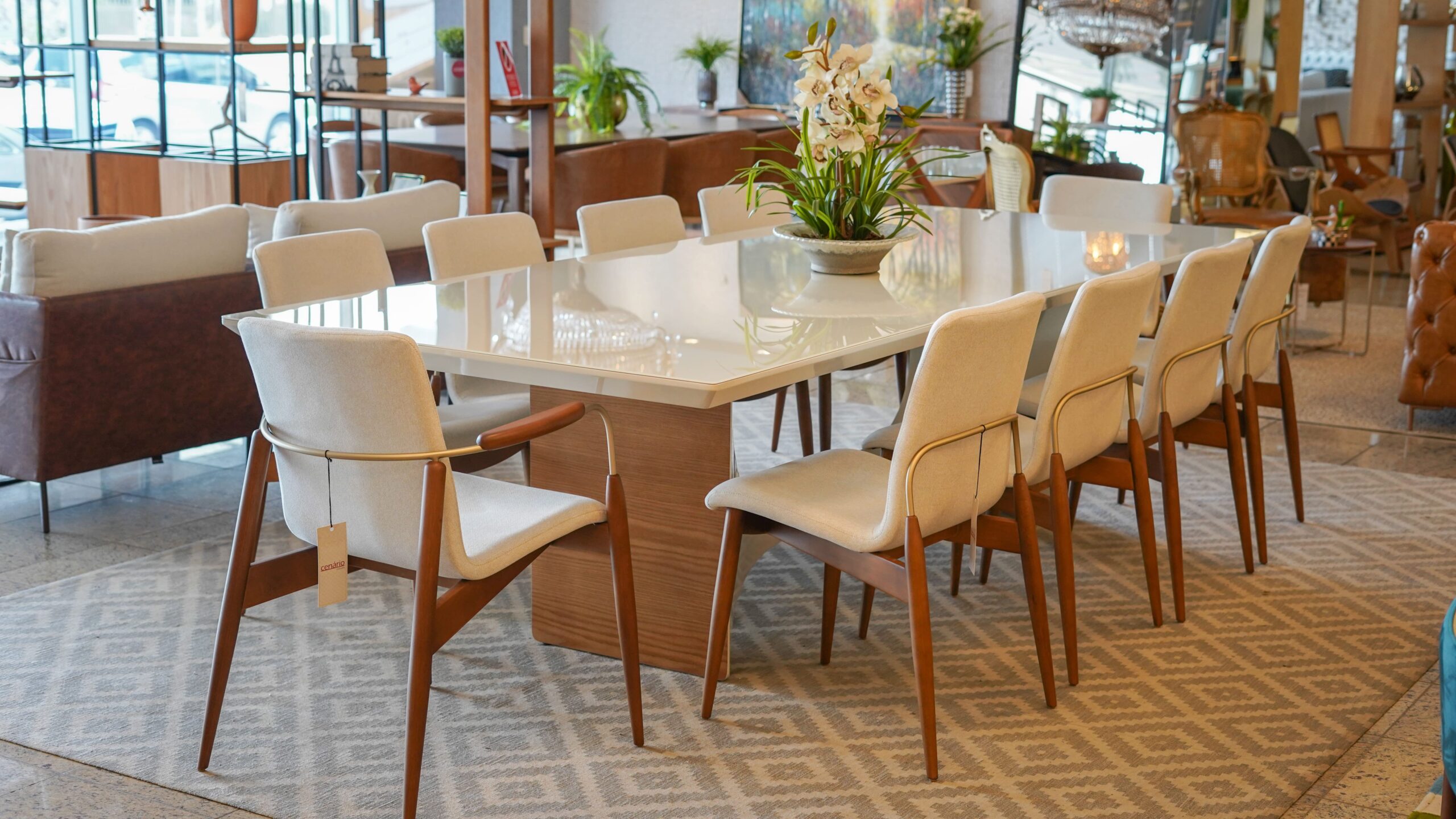 tapetes para sala de jantar