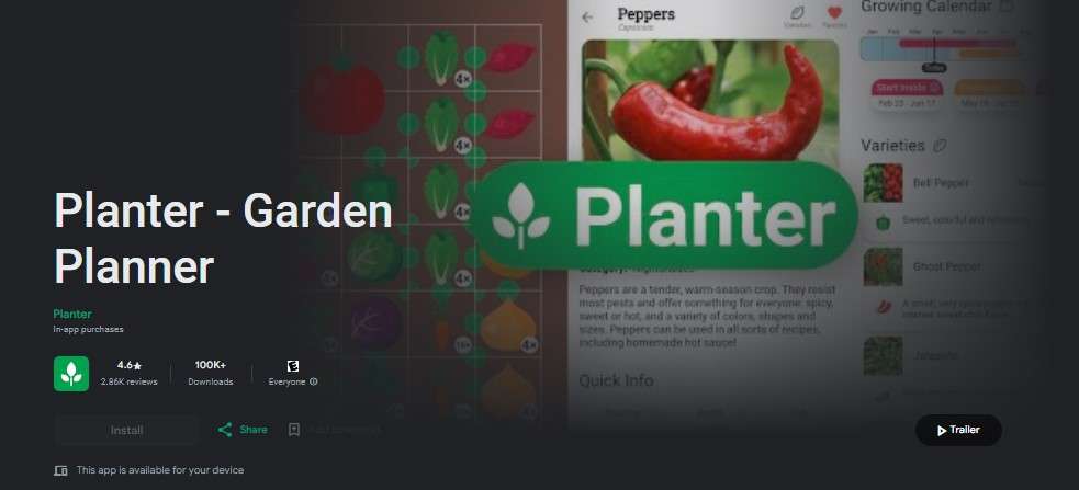 aplicativos de jardinagem