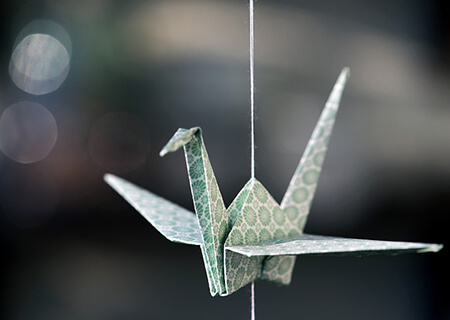 artesão em origami mei